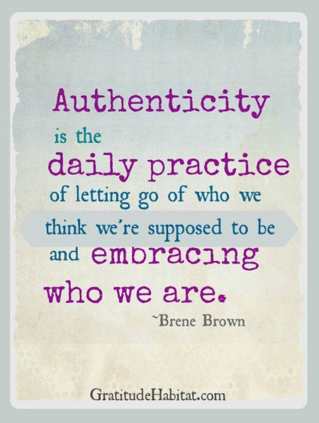 About authenticity