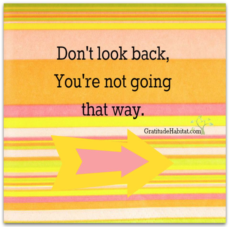 DON'T LOOK BACK