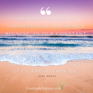 Living In Gratitude: What Is Grateful Living? – Gratitude Habitat